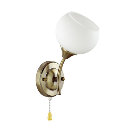 Бра E27 1*60W 220V DANIELLA античная бронза LUMION