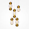 Подвесной светильник LED 80Вт Золото IP20 Drop MOD273PL-L80G3K Maytoni