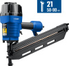 Пневматический нейлер (гвоздезабиватель) П21-90, гвозди тип 21 (50-90мм), Профессионал ЗУБР