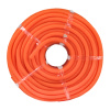 Труба гофр, ПНД тяжелая с протяжкой d20 мм (100 м) оранжевая EKF-Plast
