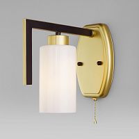 Настенный светильник в стиле лофт 1*E27 60Вт золотой, черный IP20 Palio (70126/1 черный) Eurosvet