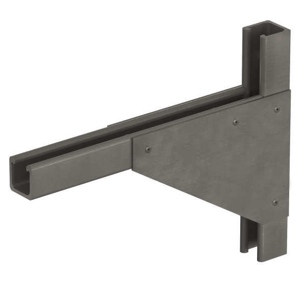 Консоль с опорой осн. 100, стеклопластик G5 DKC