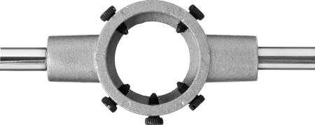 45мм, для M16-M20, G1/2, Плашкодержатель со стопорными винтами ЗУБР
