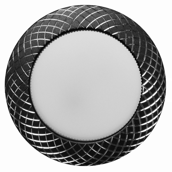 Светильник встраиваемый GCL-GX53-H18-B ЧЕРНЫЙ КРУЖЕВО General