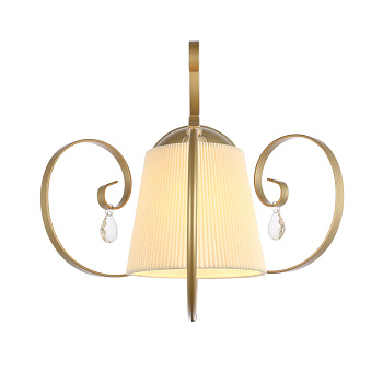 Бра Золотистый/Белый E14 1*40Вт SL177.201.01 EVOLUCE