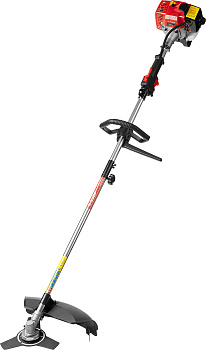 Триммер бензиновый (бензокоса), КРБ-250, 25,4см3 (0.82 л.с./0,6 кВт), 8500об/мин, катушка/нож, шир. скашивания 44/25,5см ЗУБР