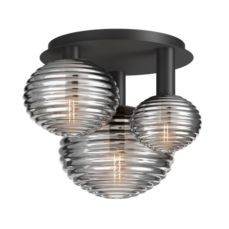 Потолочный светильник 3*E14 40Вт Черный IP20 Reels MOD268CL-03B Maytoni