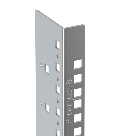 Вертикальные монтажные профили 32U, "L" для напольных 19" IT-корпусов ДКС серии CQE, 2шт DKC