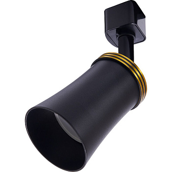 Светильник Feron AL160 трековый однофазный на шинопровод под лампу GU10, черный