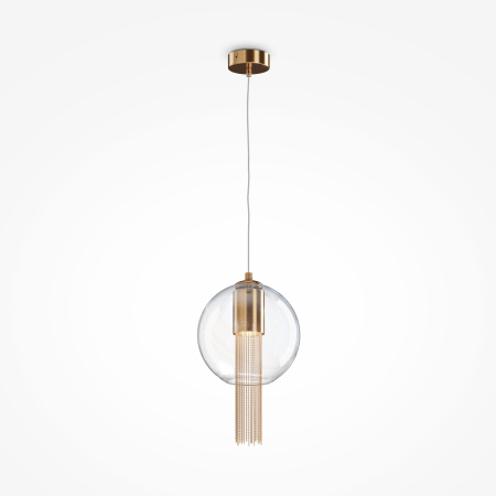 Подвесной светильник 1*GU10 12Вт Бронза IP20 Flusso P095PL-01BZ Maytoni