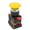 Кнопка AEA-22 желтая NO+NC Грибок PROxima EKF