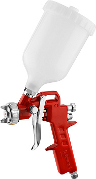 Краскопульт пневматический MS 200 c верхним бачком, 1.3мм ЗУБР