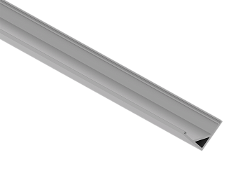 Donel Угловой алюминиевый профиль, 16х16х2000. Цвет: серебро Серия:DN8ALE