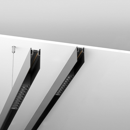 Шинопровод для низковольтных трековых светильников, черный, 2м, CABM1000