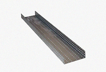 Лоток перфорированный ЛМ 50х50х2000 УТ1,5, горячее цинкование, S2,0