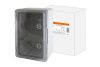 Щит пластиковый ЩМП-0-2, прозр., крышка ABS, IP65, -45 до +75 С, навесной, (350x250x150) TDM