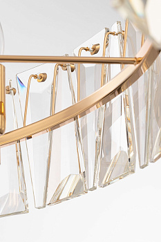 Подвесной светильник 8*E14 60Вт Золото IP20 Puntes MOD043PL-08G Maytoni