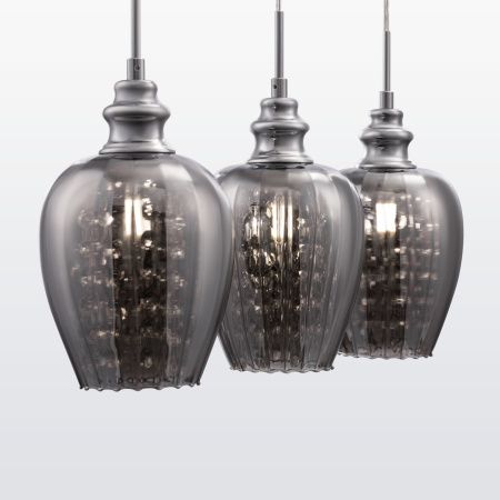 Подвесной светильник 3*E14 40Вт Никель IP20 Blues MOD033-PL-03-N Maytoni