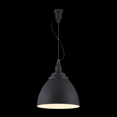 Подвесной светильник 1*E27 60Вт Черный IP20 Bellevue P535PL-01B Maytoni