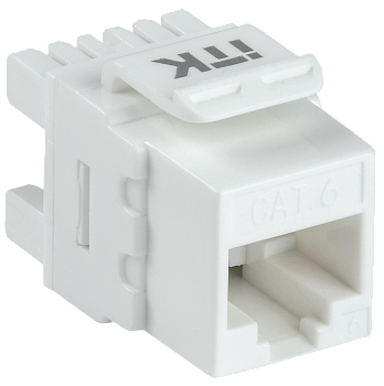 ITK Модуль Keystone Jack кат.6 UTP 110 IDC 180град