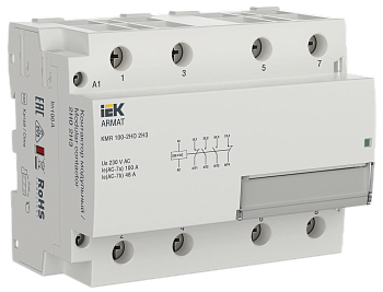 Контактор модульный KMR 100А 230В AC 2НО 2НЗ ARMAT IEK