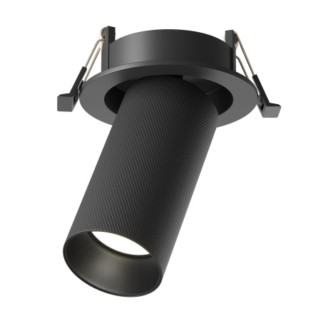 Встраиваемый светильник 1*GU10 10Вт Черный IP20 Ceiling & Wall C081CL-01-GU10-B Technical Maytoni