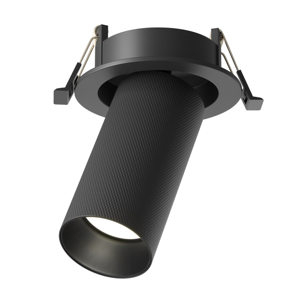 Встраиваемый светильник 1*GU10 10Вт Черный IP20 Ceiling & Wall C081CL-01-GU10-B Technical Maytoni