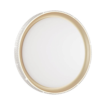 Св-к пластик/белый/золотистый LED 72Вт 3000-6000К D490 IP43 пульт ДУ SHINY SONEX