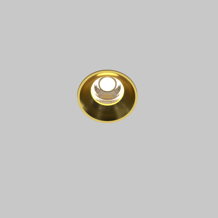 Встраиваемый светильник LED 7Вт Латунь IP20 Downlight DL058-7W3K-TRS-BS Technical Maytoni
