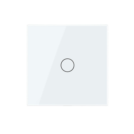 Сенсорный выключатель 1 клавиша 1 пост Белый Livolo