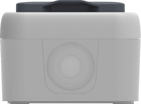 Donel W55 Розетка 1-я с защ.крышкой, 2К+З. и шт., накладная, серый, IP55, серия (тип) DIP55