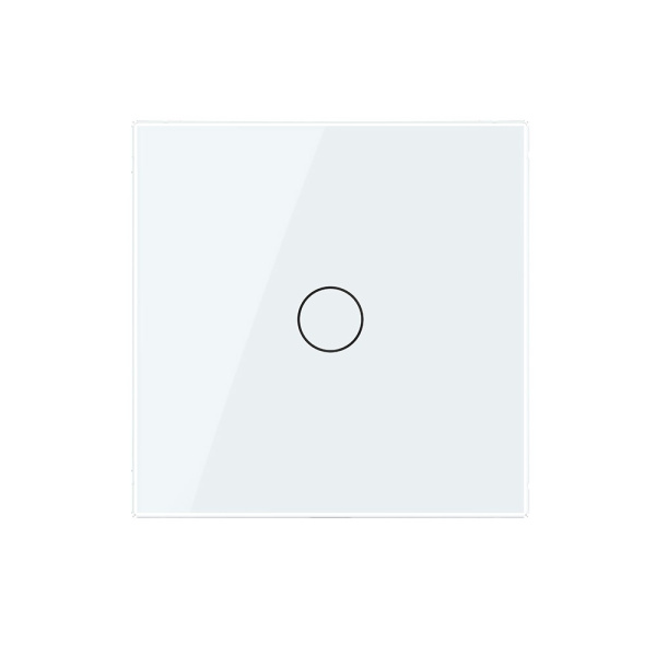 Сенсорный выключатель 1 клавиша 1 пост Белый Livolo