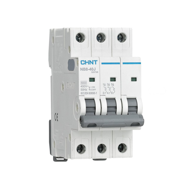 Выключатель автоматический ВА МОД NB8-40J 3П 20А 4,5кА D CHINT
