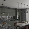 Св-к накл.св/д IP20 LED 4000K 20W 175-245V корпус черный/плафон дымчатый ARTIK NOVOTECH