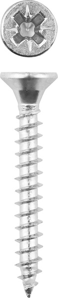 Саморезы СУ-Б универсальные, 50 х 6.0 мм, 240 шт, белый цинк, ЗУБР