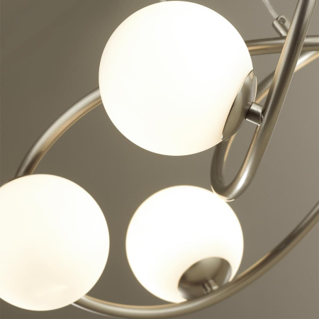 Люстра G9 6*40W SLOTA никель/белый ODEON LIGHT