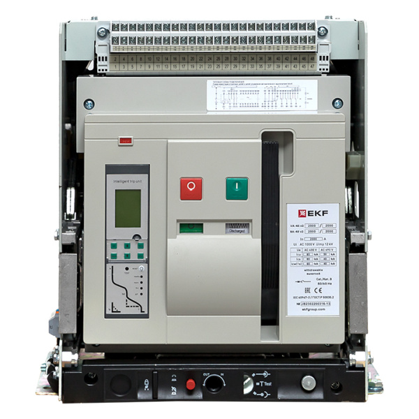 Выключатель автоматический ВА-45 2000/2000А 3P 85кА выкатной v2 EKF Выключатель автоматический ВА-45 2000/2000А 3P 85кА выкатной v2 EKF