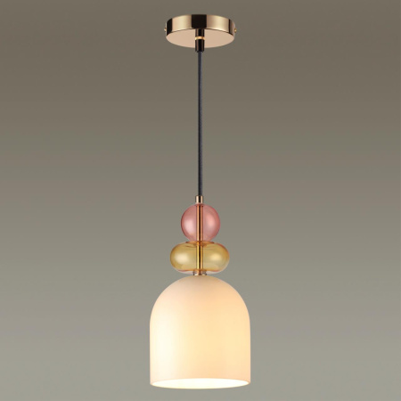 Подвес E27 60W 220V GILLIAN золотой C LUMION