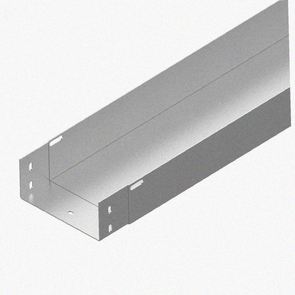 Лоток монтажный цельный глухой ЛМЦГ50х50х3000 УХЛ1, горячее цинкование, S1,5