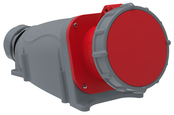 Розетка стационарная ССИ-135 63А-6ч/200/346-240/415В 3Р+РЕ+N IP67 MAGNUM IEK