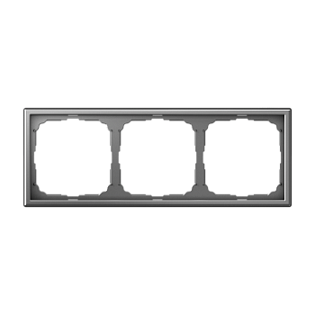 ARTGALLERY 3-постовая РАМКА, универсальная, СТАЛЬ Systeme Electric