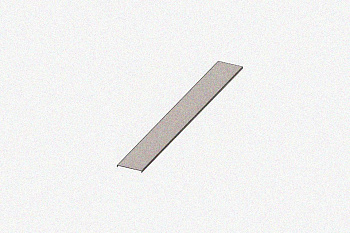 Крышка лотка КЛ 80х3000 УТ1,5, горячее цинкование, S1,2