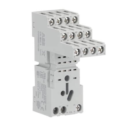 Цоколь CR-M4LS для реле CR-M 2/4ПК ABB