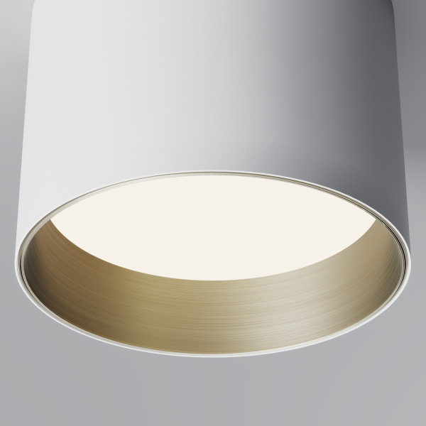 Потолочный светильник 1*GX53 15Вт Белый и Латунь IP20 Ceiling & Wall C096L-GX53-WBS Technical Maytoni