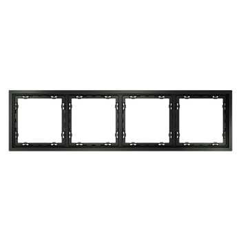 Рамка пластиковая Voltum S70 на 4 поста, (титан)