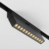 Трековый светильник LED 12Вт Черный IP20 Magnetic track system Exility TR033-4-12W3K-M-DS-B Technical Maytoni