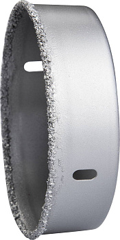 Коронка-чашка "ЭКСПЕРТ" с карбид-вольфрамовой крошкой, высота 25мм, 89мм ЗУБР