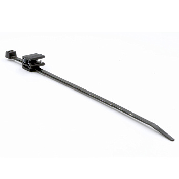 Хомут P6.6 с креплением на кромку до 3 мм, чёрный 4,8x200 DKC