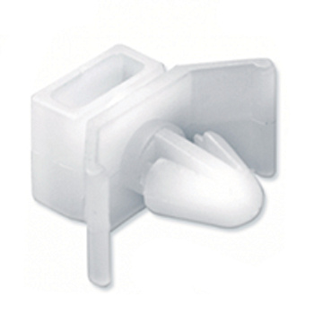Держатель дюбельного типа, белый DKC