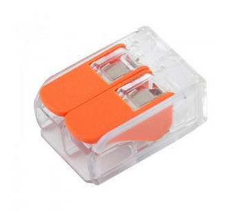 Клемма GTER4-02 универсальная монтажная 2-проводная прозрачная компактная General